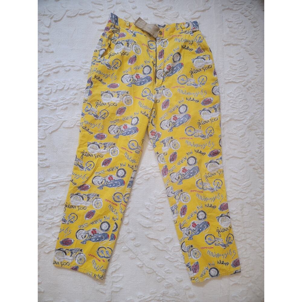 Whimsy Person's Japan Designer Hysteric Glamour Style Motorcycle  Pants Size 3